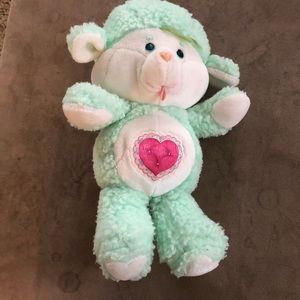 Vintage 12” Gentle Heart lamb Care Bear cousin